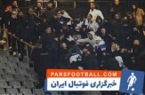 آشوب هواداران تیم فوتبال رژیم صهیونیستی در حضور مکرون