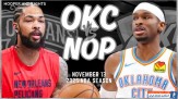 ویدیو| خلاصه بسکتبال NBA / اوکلاهاما سیتی تاندر – نیواورلئان پلیکانز