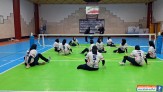 پیگیری تمرینات تیم بانوان والیبال نشسته دال