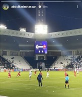 عکس| بازی پرسپولیس در صفحه اینستاگرام عبدالکریم حسن
