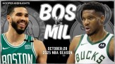ویدیو| خلاصه بسکتبال NBA / بوستون سلتیکس - میلواکی باکس