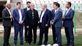 بازدید رئیس جمهور از مرکز ملی فوتبال ایران