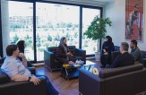دیدار دبیر با عضو هیات رئیسه اتحادیه جهانی کشتی