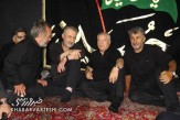 علی پروین در مراسم پخت ۷۲ دیگ غذای نذری +فیلم