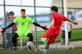 یک شماره عجیب در تمرینات پرسپولیس! +عکس