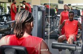 گزارش تصویری| پرسپولیس در سالن وزنه زد