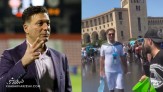 وایرال شدن فیلم مدیر تراکتور در جشن آب ارمنستان/ واکنش متناقض هواداران!