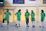 تمرین فشرده و هدفمند ملی‌پوشان در سالن فوتسال