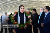 مراسم استقبال از تیم ملی فوتبال بانوان در مشهد