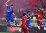 هواداران سپاهان حامی استقلال در سوپرجام