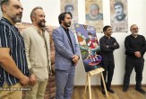 عکس | رونمایی علیرضا دبیر از انیمیشن کشتی؛ به سبک کارتون فوتبالیست‌ها